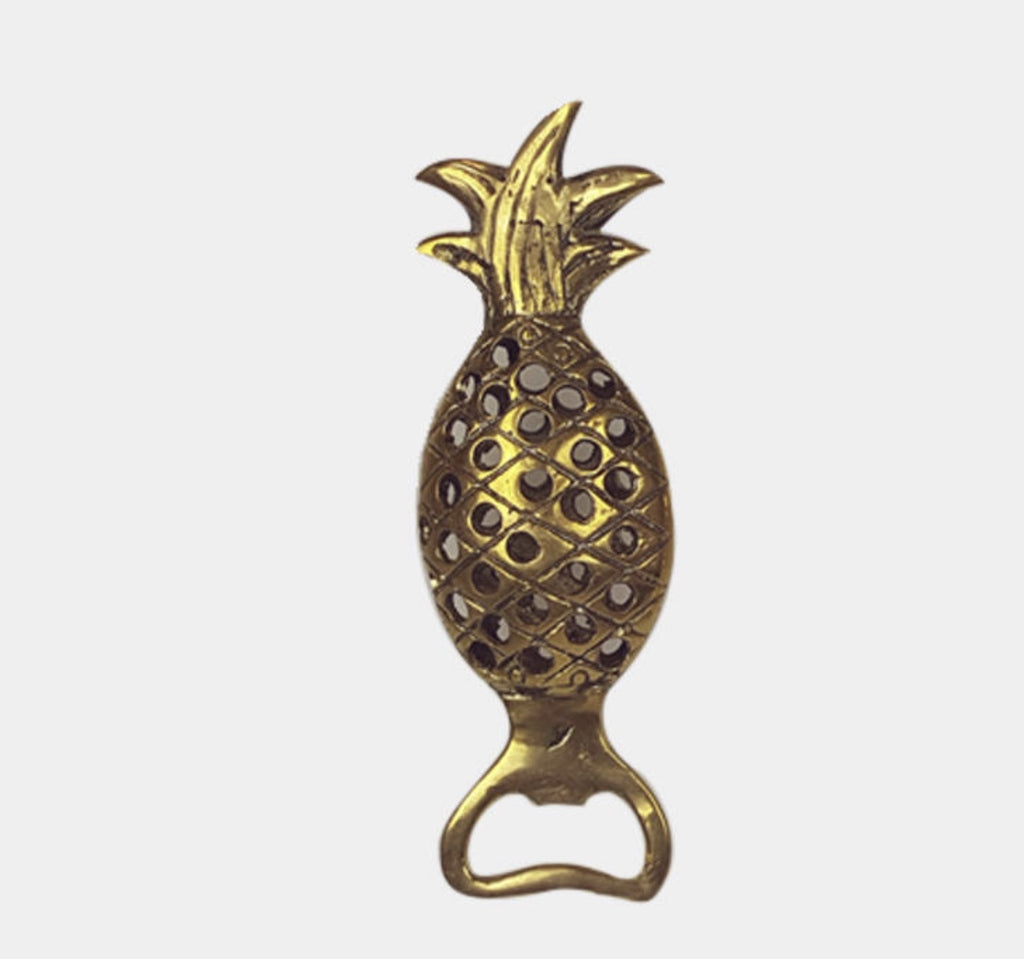 Brass Pineapple Bottle Opener main image 1