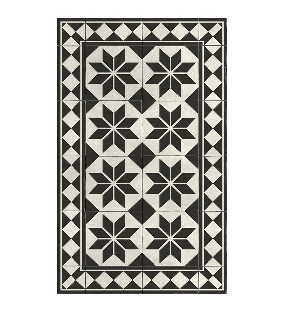 Beija Flor Vinyl Mats - Gothic B&W Concrete– Drift Home and Living