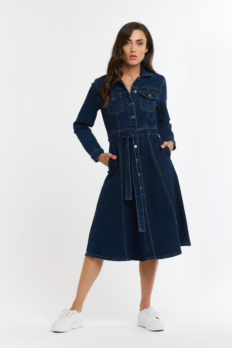 Adele Denim Dress