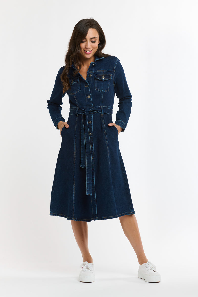 Adele Denim Dress