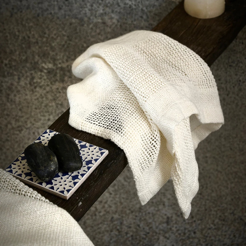 Mayla Hand Towel - Handwoven Linen