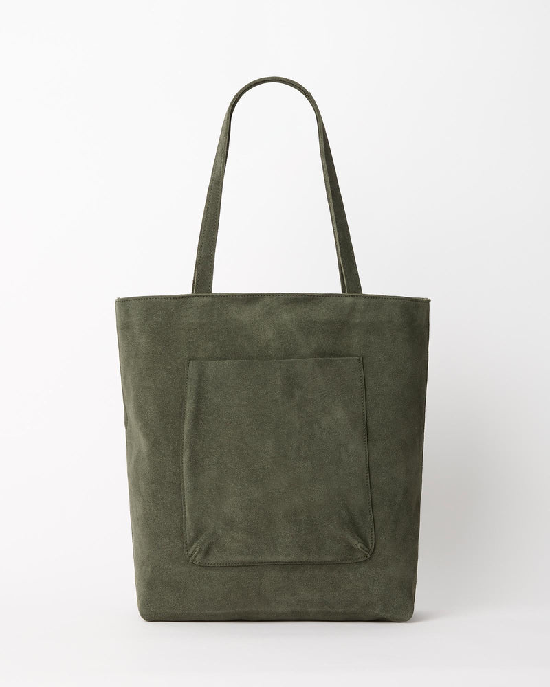 Suede Everyday Tot- Olive