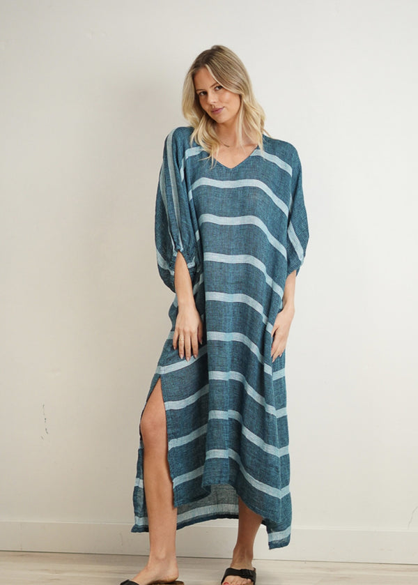 Rosa Elasticated Sleeve Kaftan