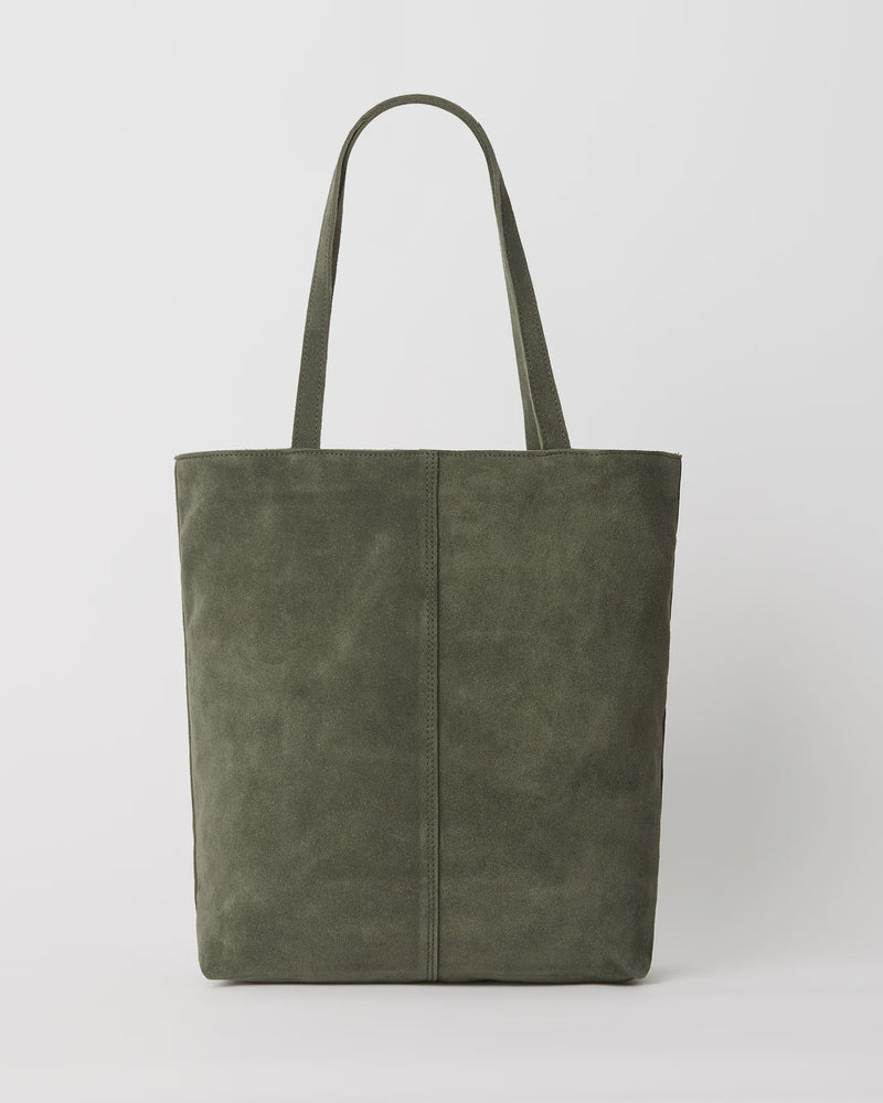 Suede Everyday Tot- Olive