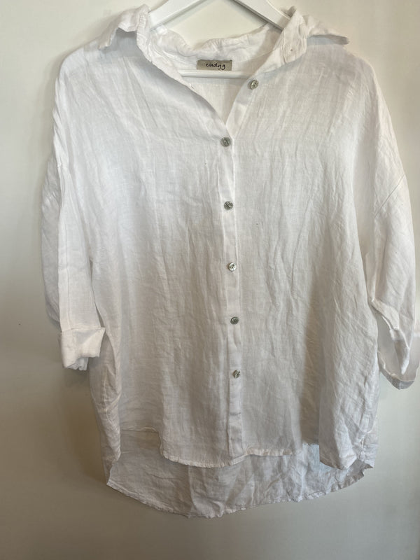 Linen Button Shirt