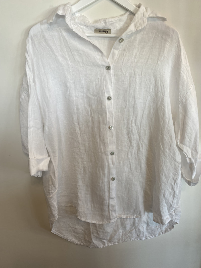 Linen Button Shirt