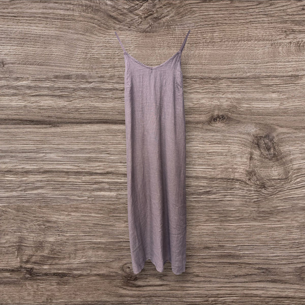 Linen Shoestring Dress