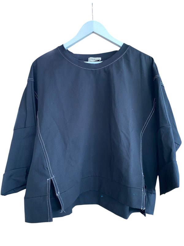 Round Neck Top with stitching