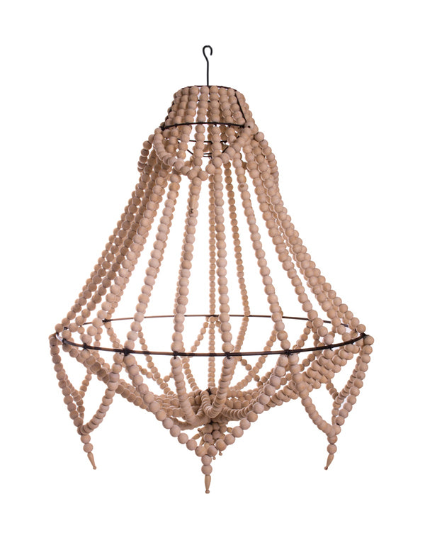 Empress Beaded Chandelier - Natural - Drift Home and Living