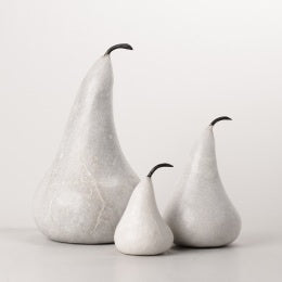 Marble Pears - White - Drift Home and Living