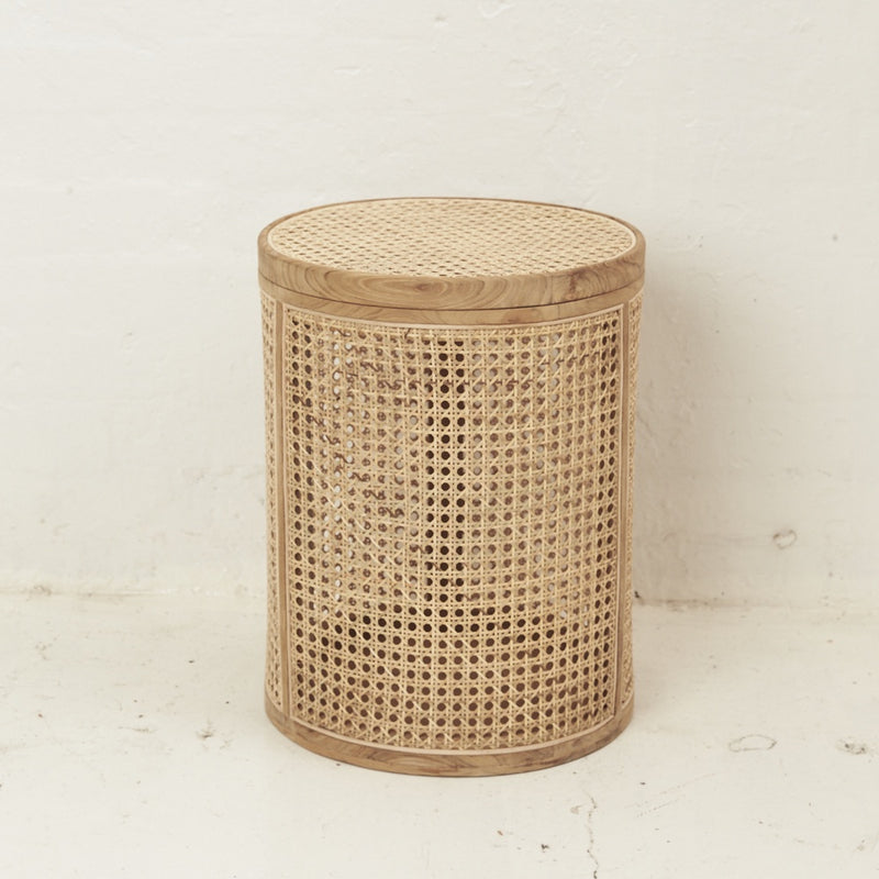 Iola Rattan Side Table - Drift Home and Living