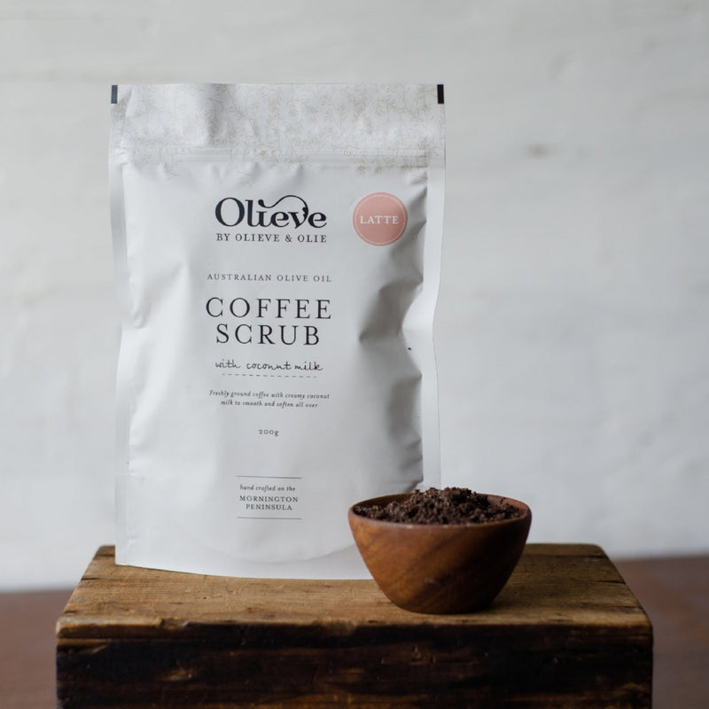 Olieve & Olie Body Scrub - Latte Coffee/latte - Drift Home and Living