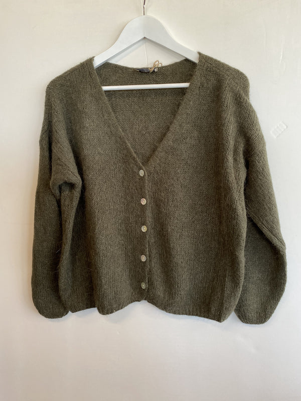 Mohair blend cardigan - Drift Home and Living