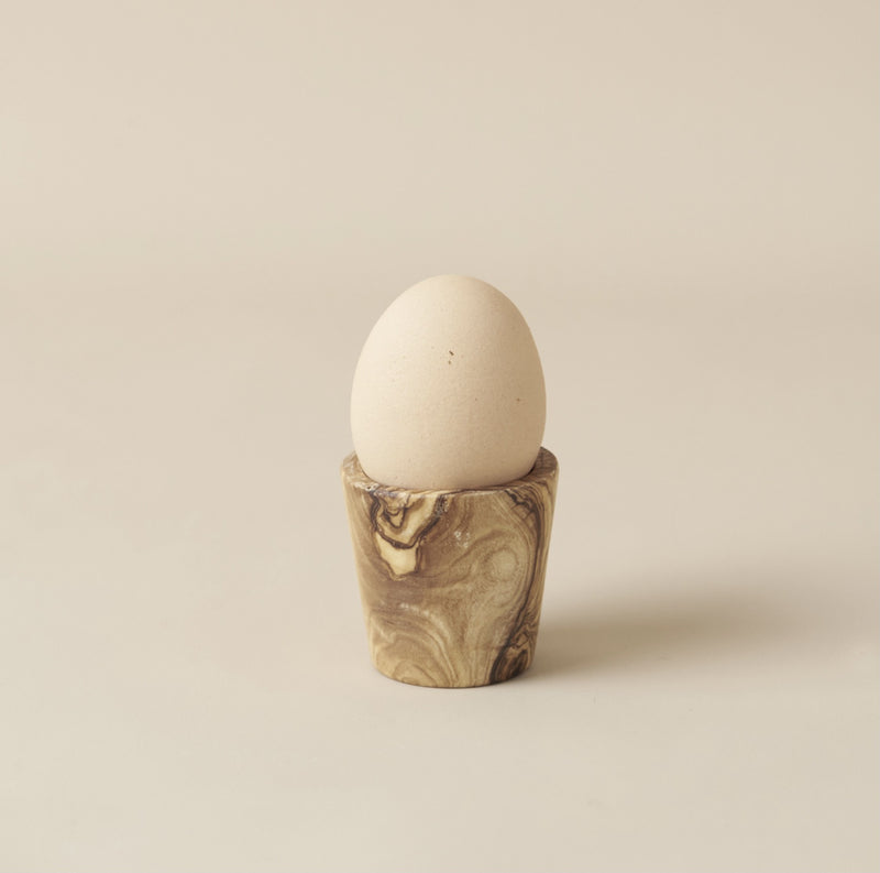 Egg Cups Olive Wood - Drift Home and Living