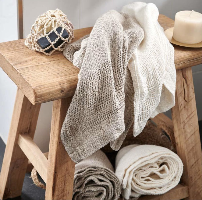 Hand Towel - Eadie Hand Loomed - Drift Home and Living