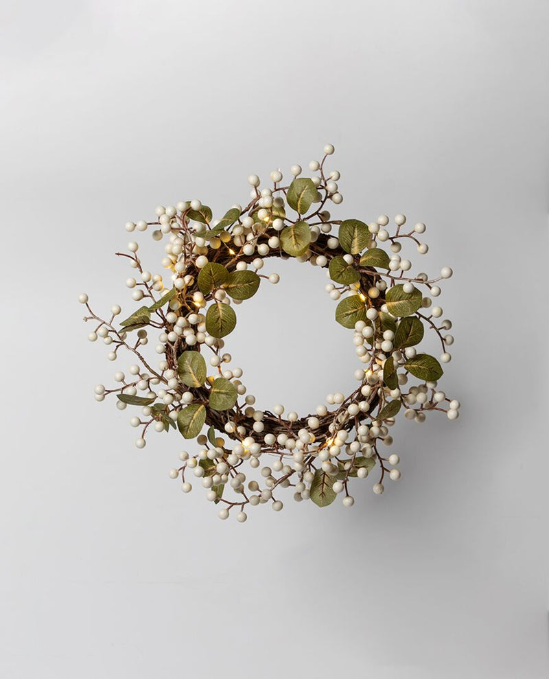 Winter Berry Wreath - Drift Home and Living
