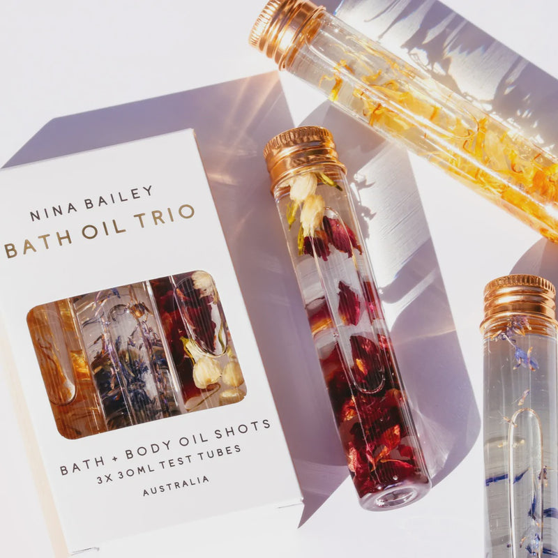 Nina Bailey Bath Oil Trio - Drift Home and Living