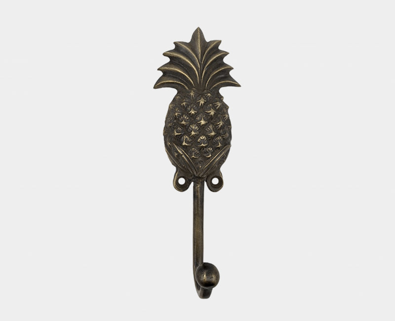 Brass Hooks Small- Pineapple/Palm Tree - Drift Home and Living