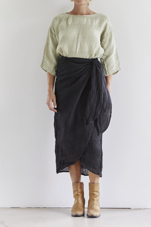 Wrap Skirt Midi Free Size - Drift Home and Living