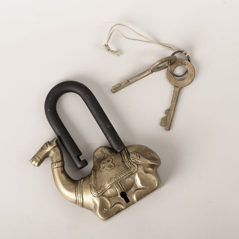 Camel Lock - Antique Brass - Drift Home and Living