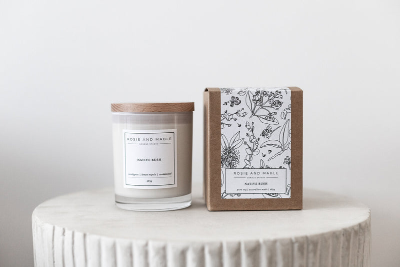 Rosie & Mable Candle - Native Bush - Drift Home and Living