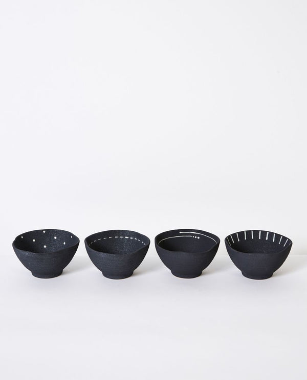 Emiko Condiment Bowls- set of 4 - Drift Home and Living