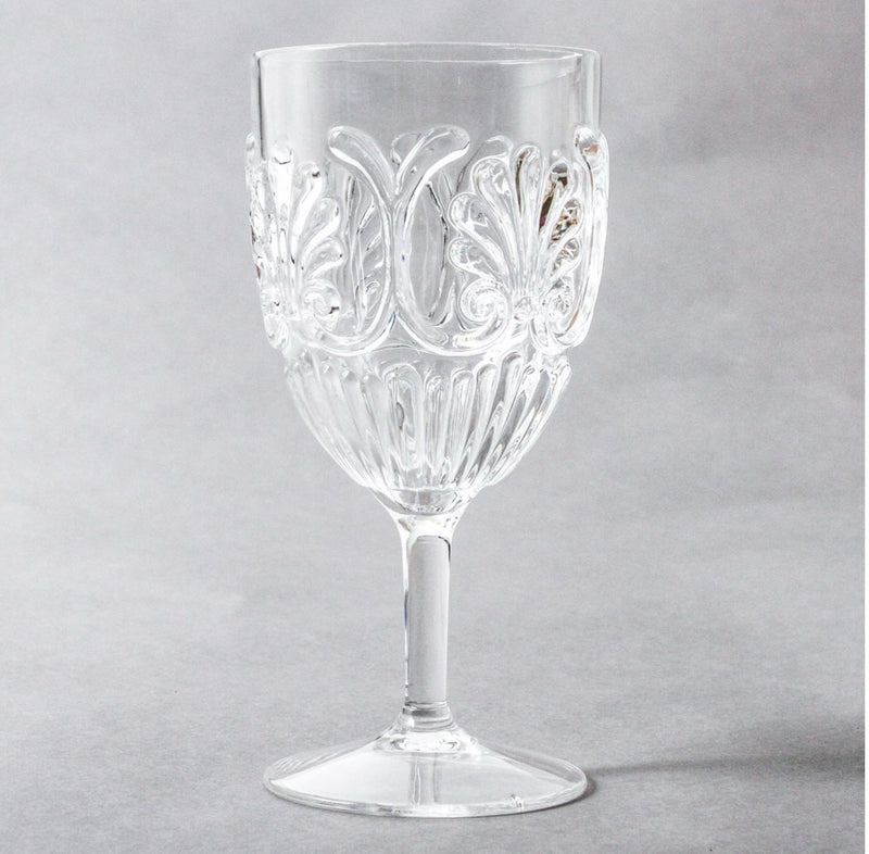 Acrylic Wine Glass - Clear - Drift Home and Living