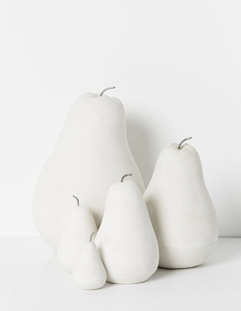 White concrete pear - Drift Home and Living