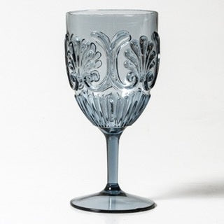 Acrylic Wine Glass - Blue - Drift Home and Living