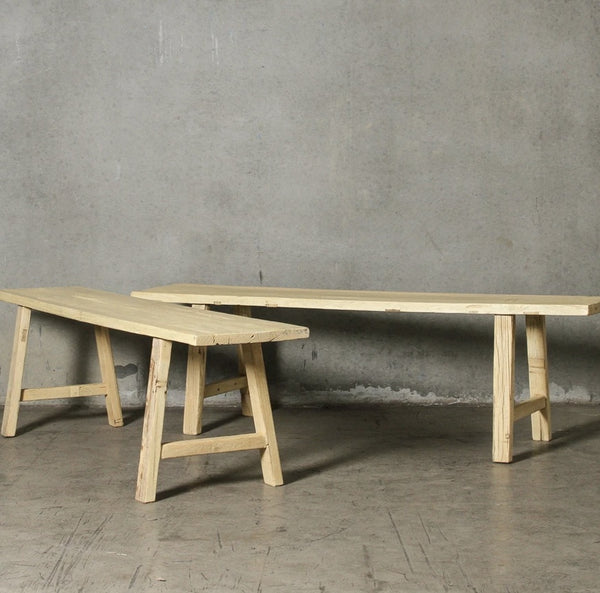 Chinese Elm Long Bench - Drift Home and Living