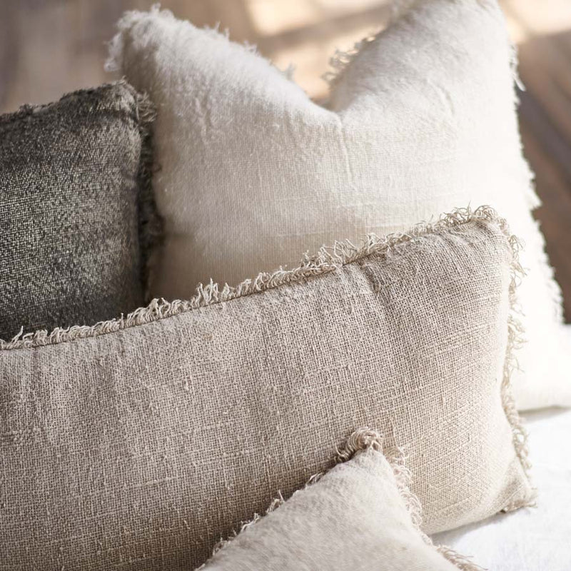 Eadie Bedouin Cushion - Ivory - Drift Home and Living