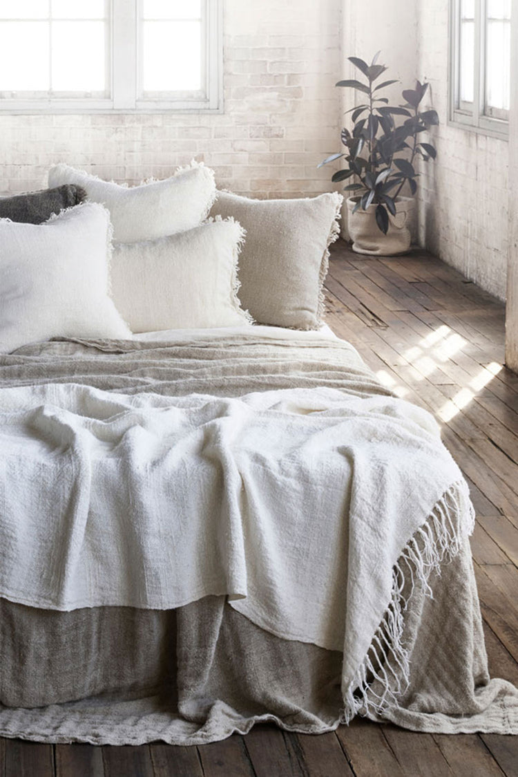 Eadie Bedouin Linen Bed cover - Drift Home and Living