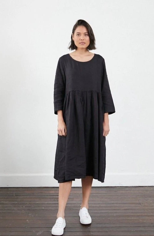 Baggy best sale linen dress